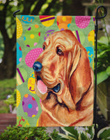 Bloodhound Easter Eggtravaganza Flag Garden Size