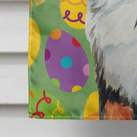 Bernese Mountain Dog Easter Eggtravaganza Flag Canvas House Size