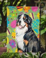 Bernese Mountain Dog Easter Eggtravaganza Flag Garden Size