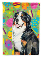 Bernese Mountain Dog Easter Eggtravaganza Flag Garden Size