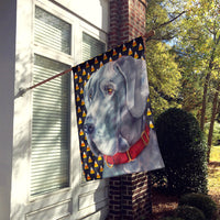 Great Dane Candy Corn Halloween Flag Canvas House Size LH9549CHF