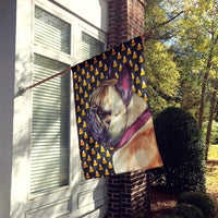 French Bulldog Frenchie Candy Corn Halloween Flag Canvas House Size LH9552CHF