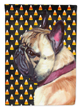 French Bulldog Frenchie Candy Corn Halloween Flag Garden Size LH9552GF