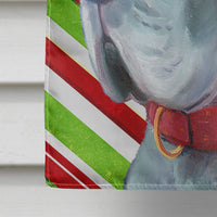 Great Dane Candy Cane Holiday Christmas Flag Canvas House Size LH9591CHF