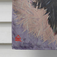 Black Pekingese Flag Canvas House Size MH1038CHF