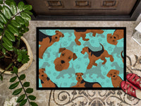 Airedale Terrier Indoor or Outdoor Mat 24x36