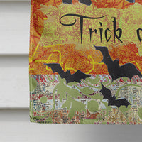 Trick or Treat Moon Halloween Flag Canvas House Size PJC1006CHF