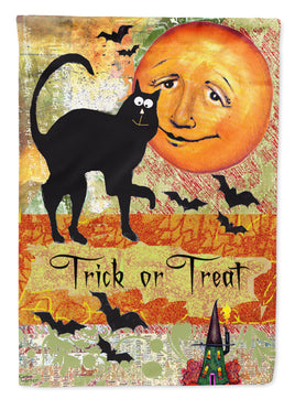 Trick or Treat Moon Halloween Flag Canvas House Size PJC1006CHF