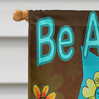 Be Amazing Owl Flag Canvas House Size PJC1025CHF