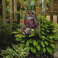 Be Wise Owl Flag Garden Size