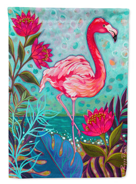 Flamingo Beach Flag Canvas House Size PPD3002CHF