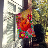 Golden Floral Harvest Fall Flag Canvas House Size PPD3003CHF