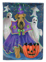 Airedale Boo Hoo Halloween Flag Garden Size PPP3002GF