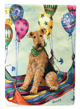 Airedale High Flyer Flag Canvas House Size PPP3008CHF