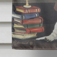 Basset Hound Teacher's Pet Flag Canvas House Size PPP3013CHF