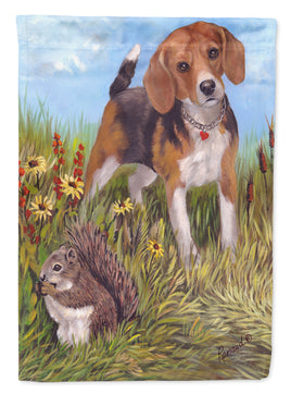 Beagle Hunter Hunted Flag Canvas House Size PPP3016CHF