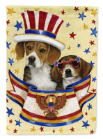 Beagle USA Flag Garden Size PPP3017GF