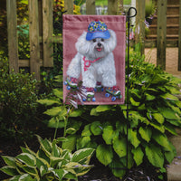 Bichon Frise Girls do it Better Flag Garden Size PPP3021GF