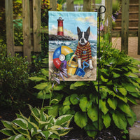 Boston Terrier Beach Baby Flag Garden Size PPP3032GF