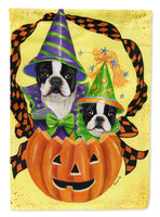 Boston Terrier Halloweenies Flag Garden Size PPP3033GF