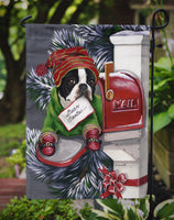 Boston Terrier Letter to Santa Christmas Flag Garden Size PPP3035GF