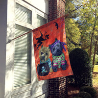 Cairn Terrier Pirates Halloween Flag Canvas House Size PPP3043CHF