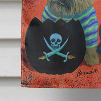 Cairn Terrier Pirates Halloween Flag Canvas House Size PPP3043CHF