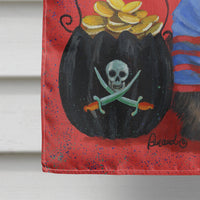 Cairn Terrier Black Pirate Halloween Flag Canvas House Size PPP3044CHF