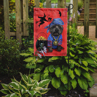 Cairn Terrier Black Pirate Halloween Flag Garden Size PPP3044GF