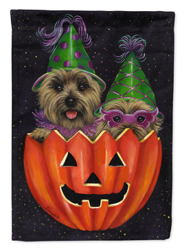 Cairn Terrier Halloween PeekaBoo Flag Garden Size PPP3056GF