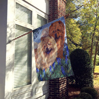 Chow Chow Meadow Flag Canvas House Size PPP3073CHF