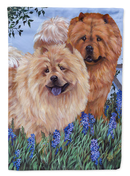 Chow Chow Meadow Flag Canvas House Size PPP3073CHF