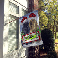 Cocker Spaniel Christmas Flag Canvas House Size PPP3075CHF