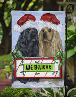 Cocker Spaniel Christmas Flag Garden Size PPP3075GF