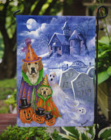 Golden Retriever Halloween Flag Garden Size PPP3102GF