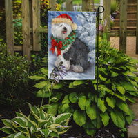 Old English Sheepdog Christmas Flag Garden Size PPP3117GF