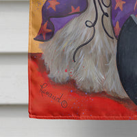 Wheaten Terrier Halloween Flag Canvas House Size PPP3136CHF