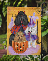 Poodle Halloween Flag Garden Size PPP3146GF