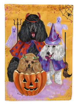 Poodle Halloween Flag Garden Size PPP3146GF