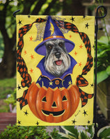 Schnauzer Halloween Flag Garden Size PPP3161GF