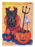 Scottie Boo Hoo Halloween Flag Canvas House Size PPP3171CHF