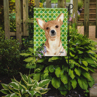 Chihuahua St Patrick's Day Flag Garden Size RDR3013GF