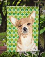 Chihuahua St Patrick's Day Flag Garden Size RDR3013GF