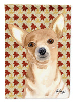 Chihuahua Fall Leaves Flag Garden Size RDR3015GF