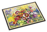 Spring Floral by Anne Searle Indoor or Outdoor Mat 24x36 SASE0954JMAT