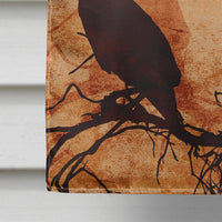 Beware of the Black Crows Halloween Flag Canvas House Size