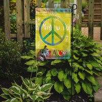 Artsy Peace Flag Garden Size