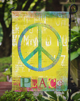 Artsy Peace Flag Garden Size