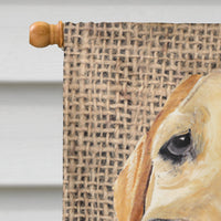 Labrador Flag Canvas House Size