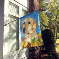 Labrador Flag Canvas House Size